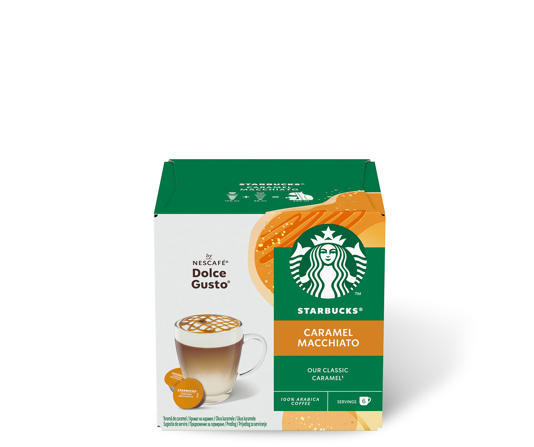 Caramel Macchiato by Nescafé® Dolce Gusto® | Starbucks® at Home
